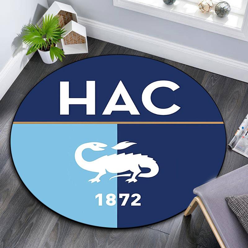 Le Havre AC,Round Area Rug,Carpet Rug for Living Room Bedroom Sofa Playroom Decor,Non-slip Floor Mat