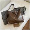 Vintage Commuter Bag Women's Large Capacity Underarm Bag Single Shoulder Messenger Bag