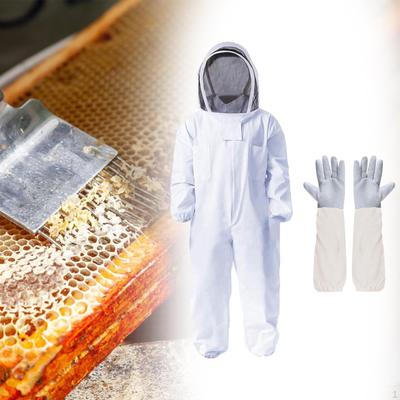Bee Suit Beekeeper Suit, Total Protection, Full Body Breathable Outfit Costume for Beekeepers