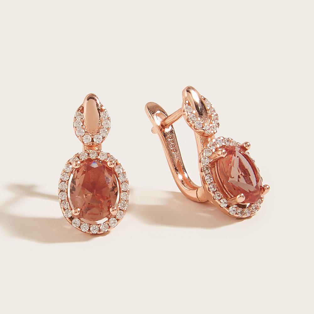 Bolaijewelry Zultanit-Verschluss-Ohrring aus 925er-Sterlingsilber mit Farbwechsel-Edelstein, edler Schmuck für Frauen als Geschenk