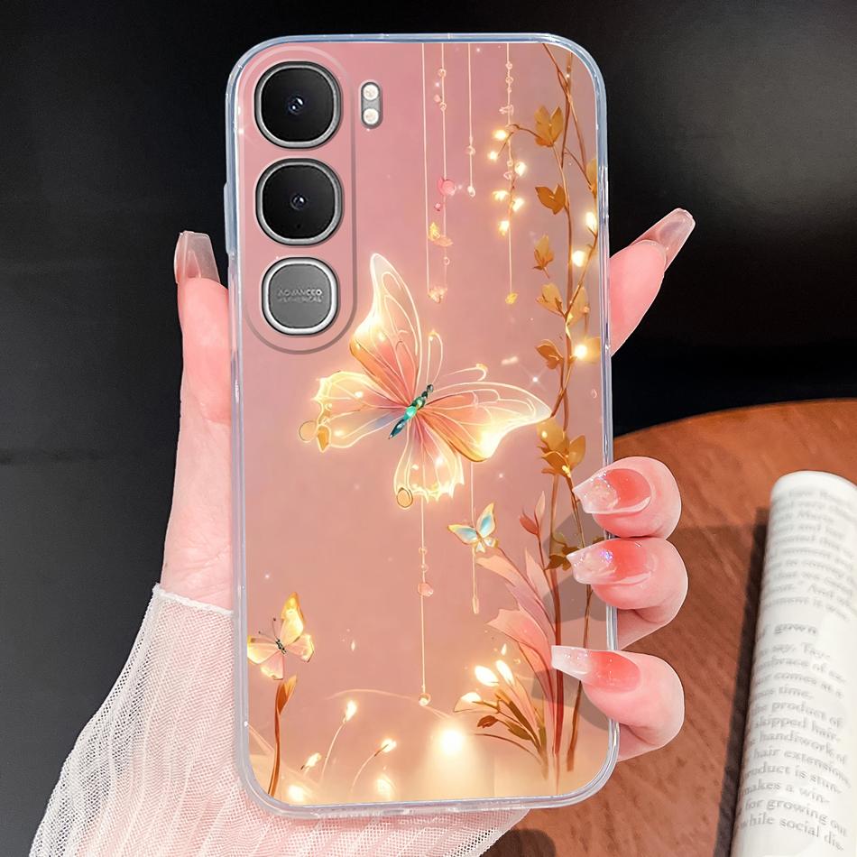 

For Vivo Y11D Y21D Y31D 4G Case Vintage Soft Transparent Silicone Anti Drop Untra Thin Back Covers For Vivo Y11D 21D 31D Shell Vivo Y11D 4G