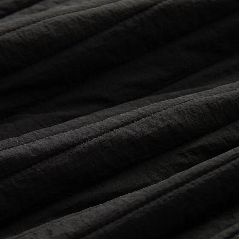 Kaslead New Women clothes Western Style Fashion Loose Robe Same Style for Men and Women Outer Wear Cotton-padded jacket Set