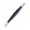 Dual-Ended Nail File Reusable Nail Pusher Pen Portable Quartz Scrub Stick  Nail Care Tool