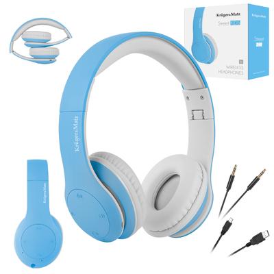 Kabellose Bluetooth BT Kopfhörer für Kinder Mikrofon KrugerMatz Street