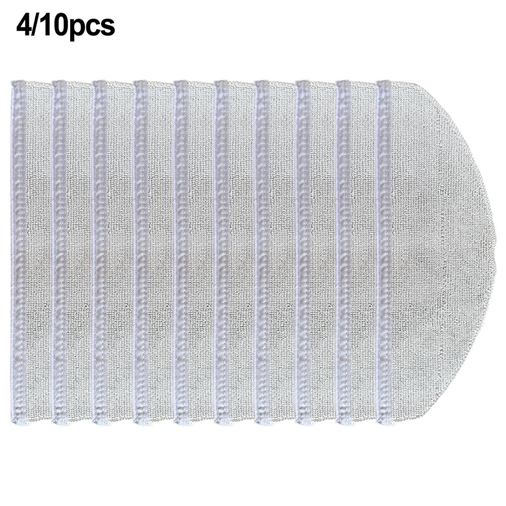Easy To Use Exquisite High Quality Practical Brand New Mop Cloths Mop Cloths Replacement Light Gray Mop Pads Cloth
