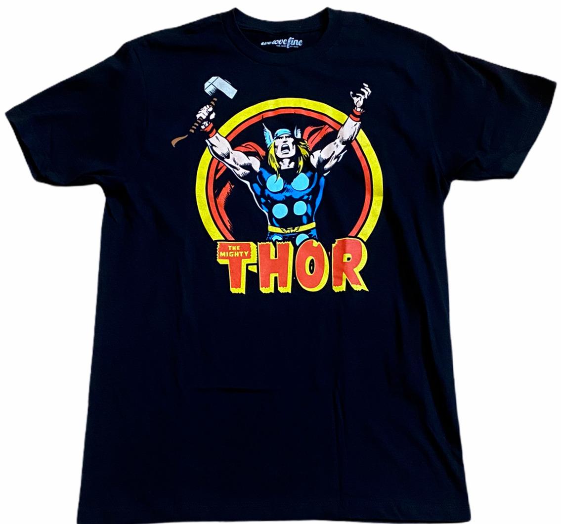 

26 Marvel Comics The Mighty Thor Arms Raised Vintage Design Tee Shirt New Unisex T-Shirt S разноцветный