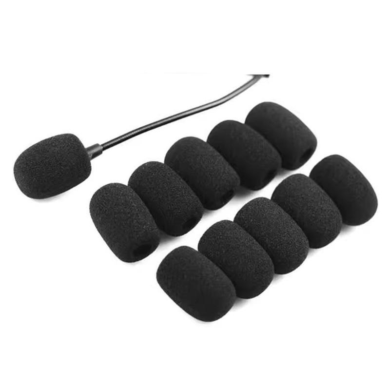 10PCS Headset Mic Foam Protector Cover Replacement Mini Windshield Foam Cover accessories MKFPJ03