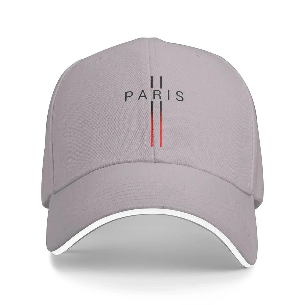 Paris New Design Casual Baseball Cap Summer Trucker Hat Dropshipping Tennis Skate Hip Hop Hats Unisex Adult Classic Baseball Caps