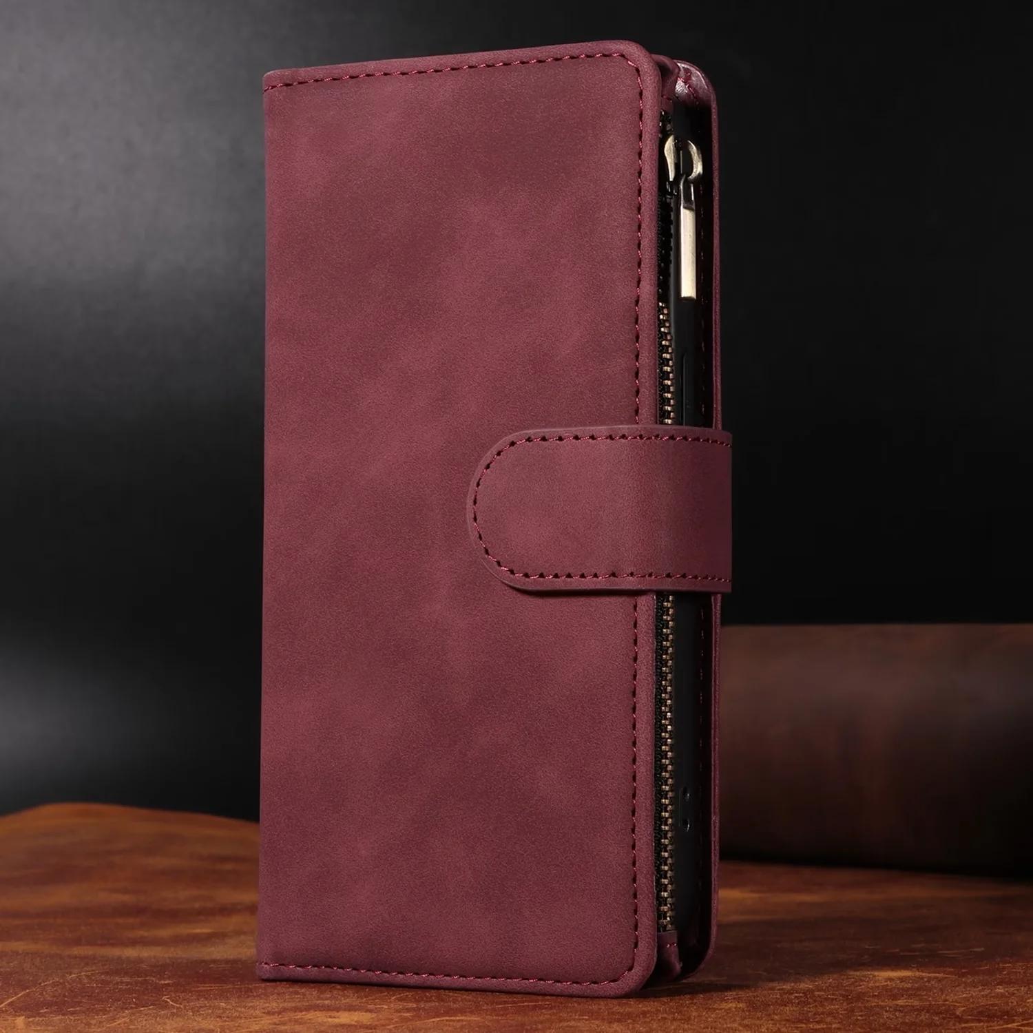 

Leather Flip Wallet Case For Samsung Galaxy S23 FE S22 Ultra S21 Plus Note20 A14 A34 A54 A24 A13 A33 A53 A23 A52 Card Solt Cover For Galaxy S20