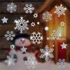 Ornament Home Party Snowman Window Stickers Santa Claus Christmas Stickers Window Decoration