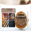 Kalimba Thumb Piano, Finger Piano, Finger Percussion Instrument, 8 Keys, Premium Wood, Mini Finger Music Box, Beginner Set, Portable, Beautiful Tone,