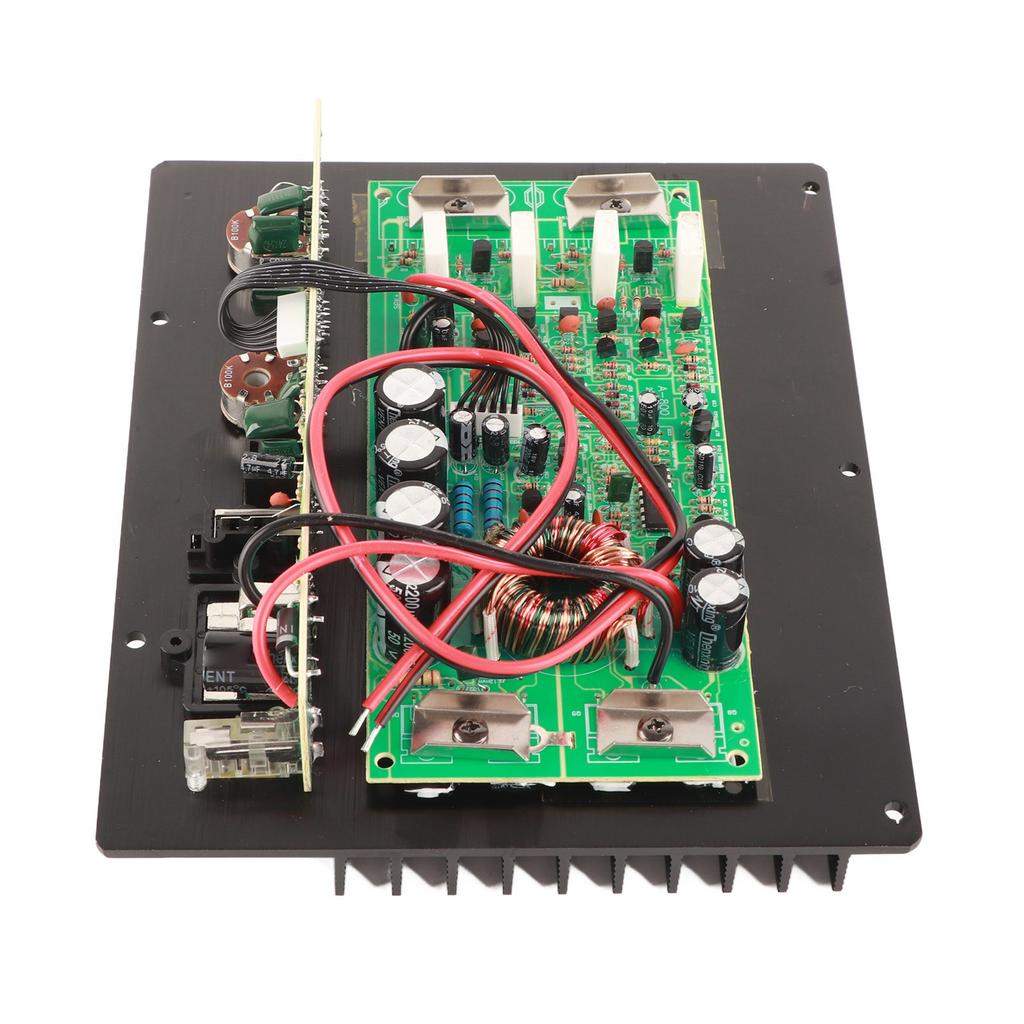 Auto Verstärkerplatine 1000W Hohe Leistung Aluminiumlegierung Bass Subwoofer Platine für Autolautsprecher 12V