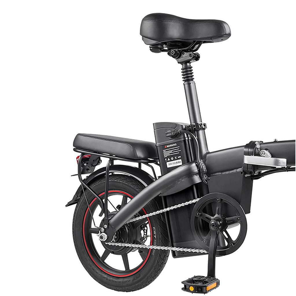DYU A5 Convenient Folding Electric Bike 48V7.5AH Battery 350W Motor 14 Inch Road Tires City Commute Electric Bicycle With TowSeat