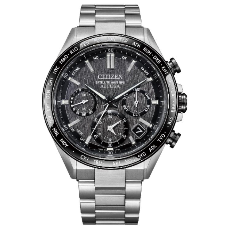 

CITIZEN 100m Waterproof Light Powered Quartz Movement Titanium Strap Watch Men s Watches Black Dial CC4058-67X Black Dial