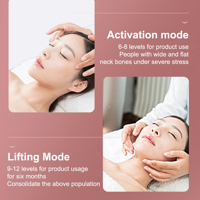 Electric V-Facial Beauty Massager, Adjustable Intensity Facial Massage Device With Lcd Display, Valentines Gift