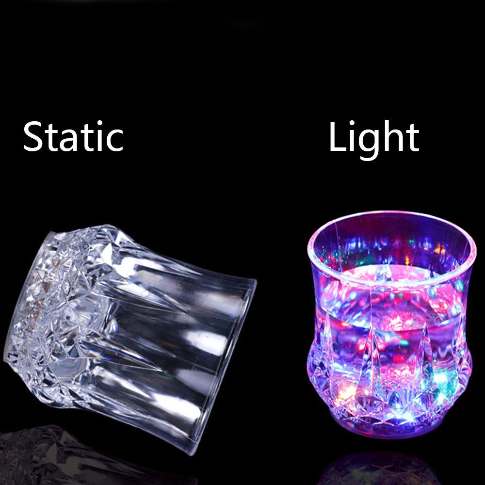 

Party Supplies Beer Mugs Color Changing Flashing Light Up Glass Cup Automatic LED Cups