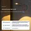 USB Rechargeable Intelligent Human Sensing Wireless Wall Light Dimmable Led Spotlight For Lighting Reading Restaurant Hotel Bar