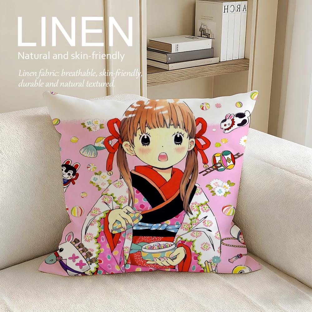 Anime Sangatsu no Raion Cushion Cover Pillowcase Set Pcs x x Breathable Washable Sofa Cushion Cover