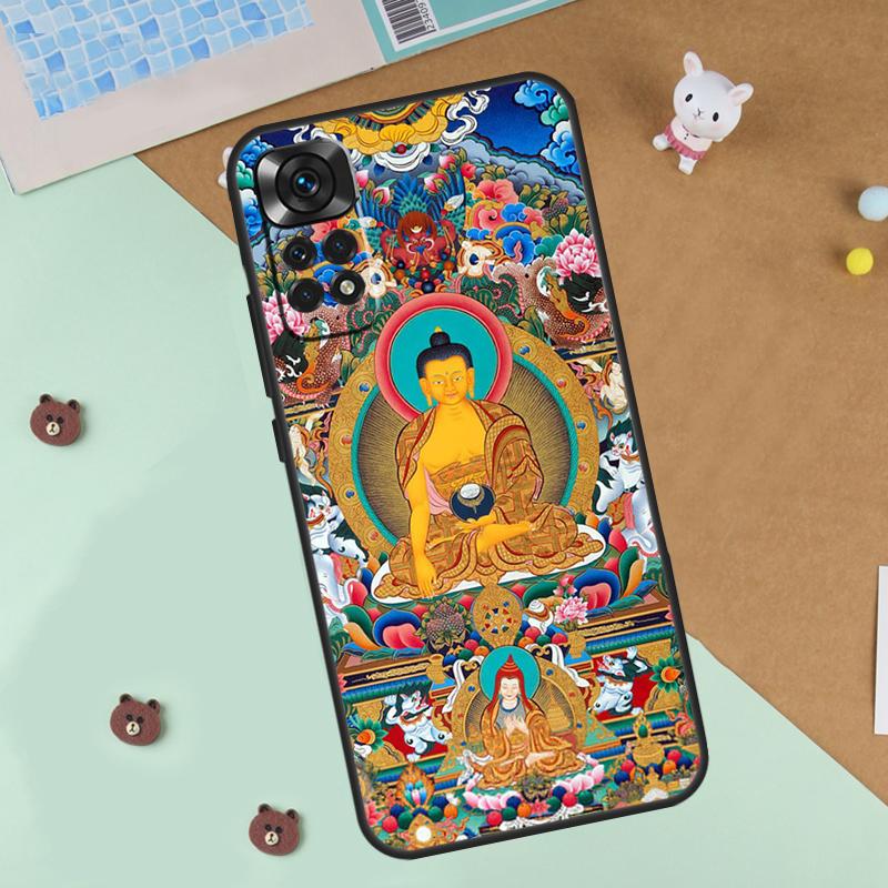 

Medicine Buddha Case For Xiaomi Redmi 14C 10C 12C 13C Cover For Redmi Note 13 Pro 14 9 10 11 12 10S 11S 12S Redmi Note 11