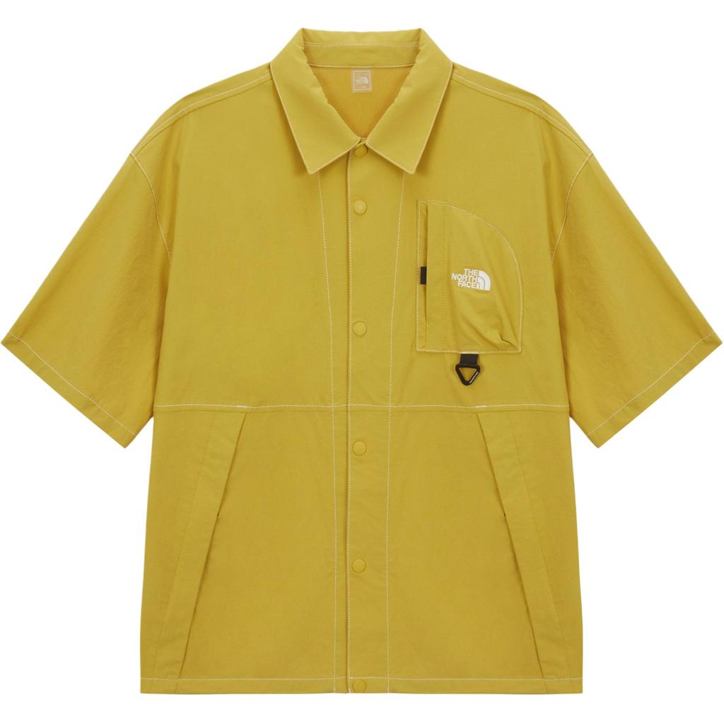 The North Face Peakhill Solid Color Single-Breasted Loose Short Sleeve Shirt Unisex Shirts NH8SS01C