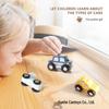 3D Wooden Car Shape Matching Puzzle Toy for Early Education