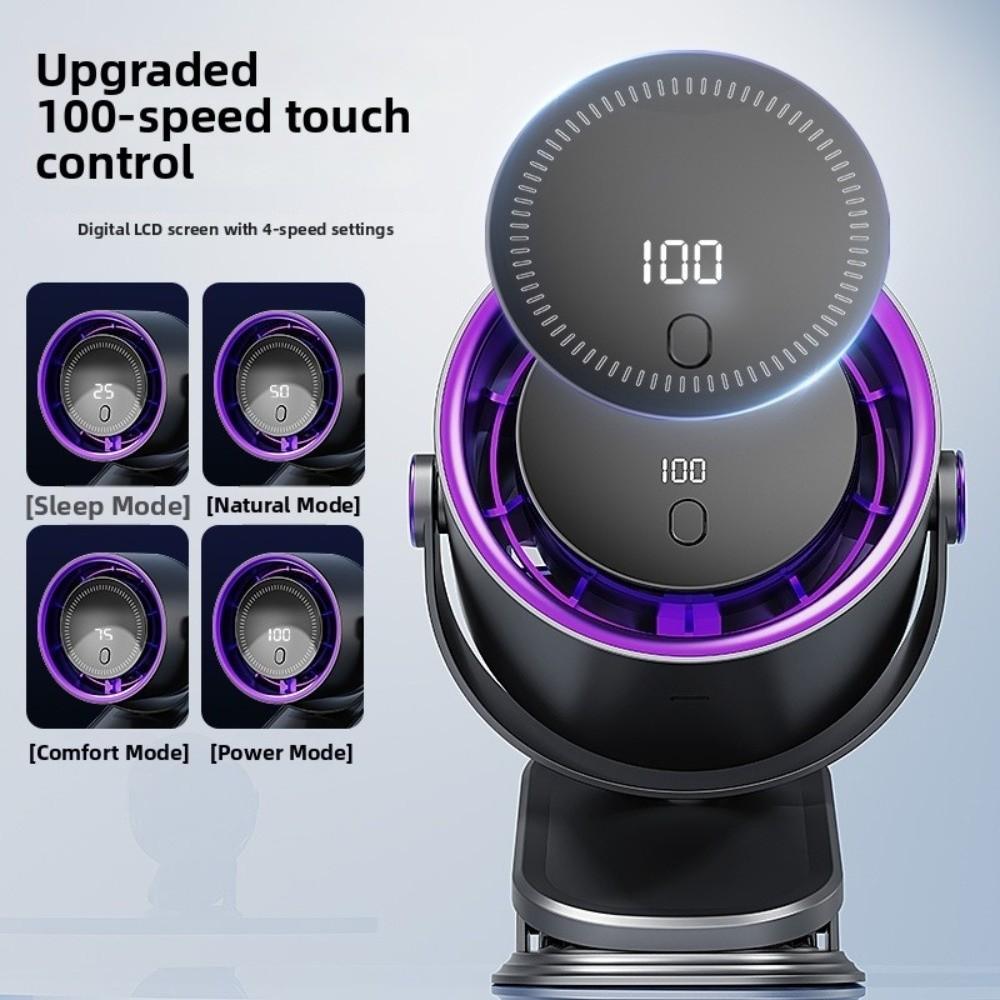 Strong Wind Output Clip On Fan Silent Operation Portable Fan New Desktop Mini Fan Home Use