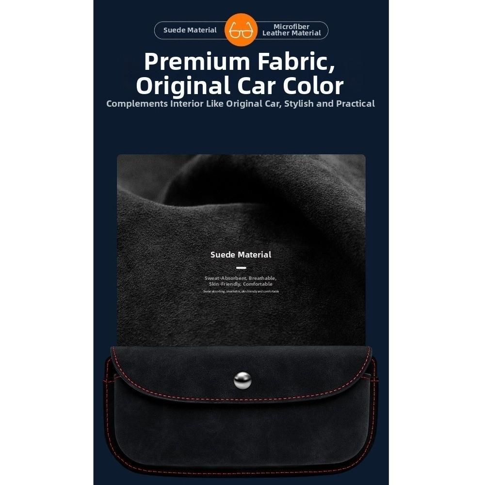 Space Saving Sunshade Storage Bag Multi-functional Vehicle Glasses Holder Ticket Card