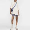 Nike Sportswear Essential Logo Print Comfortable Loose Fit Short Sleeve Drop Shoulder T-Shirt Women tops Light-Gray HJ6527-072