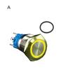Waterproof 16mm Metal Self-Locking Switch Button with Bright LED Light Lamp