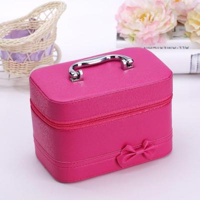 Large Capacity 2024 Summer Women's Cute Korean Makeup Bag - Multifunctional Storage Case
