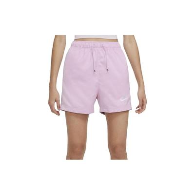 Düz Renk Büzgülü Günlük Şort Kadın Alt Giyim Pembe DD5428-695