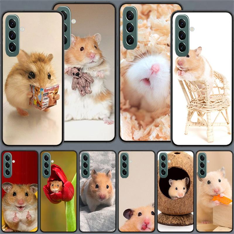 Süße Niedliche Haustier Hamster Handyhülle Für Samsung A55 A35 A25 A15 A54 A34 A24 A14 A70 A71 A50 A51 A17 A05S Galaxy A40 A41A30 A31 A2