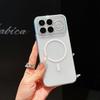 Fine Hole and High Transparency, Suitable for Redmi K90ProMax Magnetic Mobile Phone Case K80ultra Simple and Transparent PC Hard Sheath