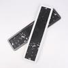 1Pcs Standard License Plate Stainless Steel Metal Frame Cover Ru Ua Eu Number Plate Holder Black License Plate Holder Mount