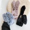 Soft Fur Phone Case For Samsung Galaxy A06 A05s A04s A03s A02s A01 A71 A51 A41 A31 A21s A11 Furry Rabbit Bunny Warm Plush Cover