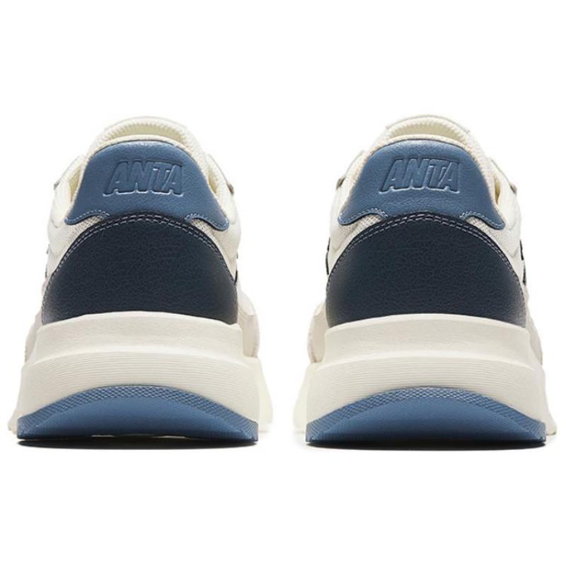 Anta Small Rock Candy men low-top casual shoes white gray blue cushioned durable 912428803-2