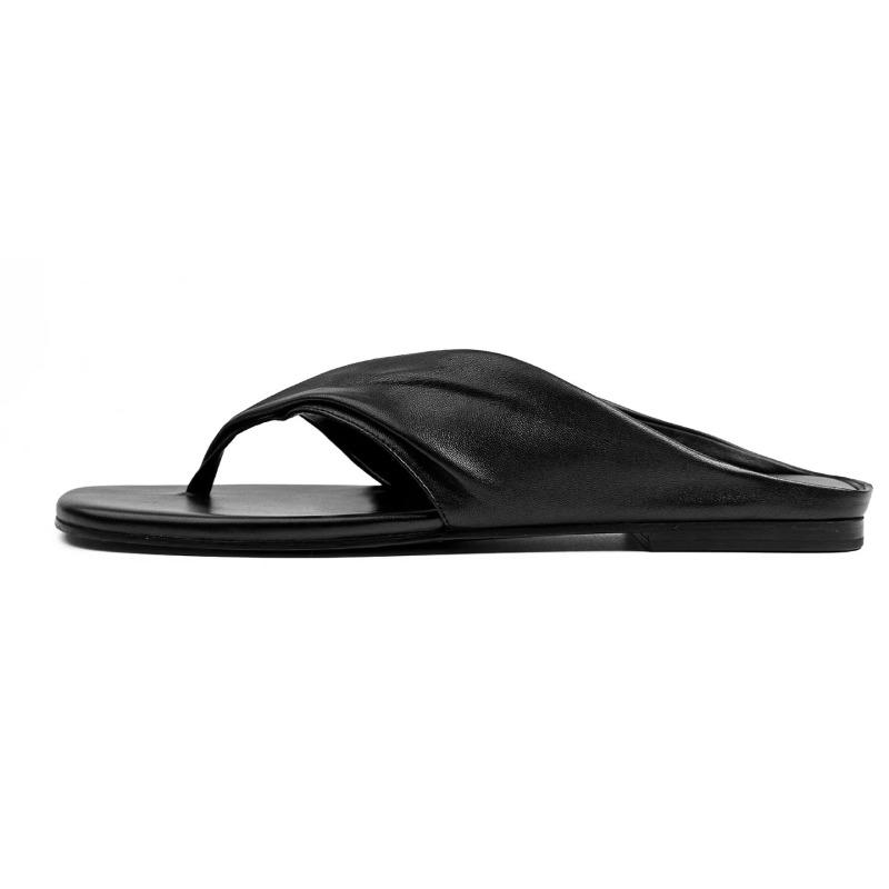 Summer New Luxury Wedges Heel Flip Flop Women Fashion Clip Toe Slippers Casual Comfort Beach Vacation Slides Shoes Zapatos Mujer