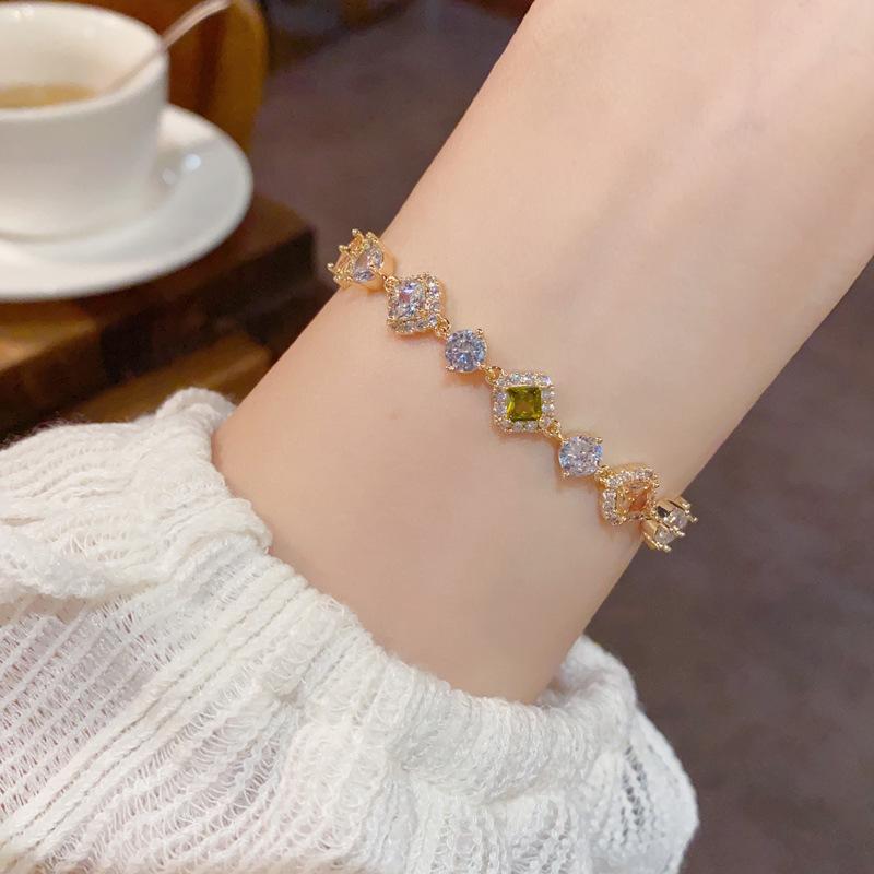 Light Luxury Fashion Versatile Diamond Bracelet