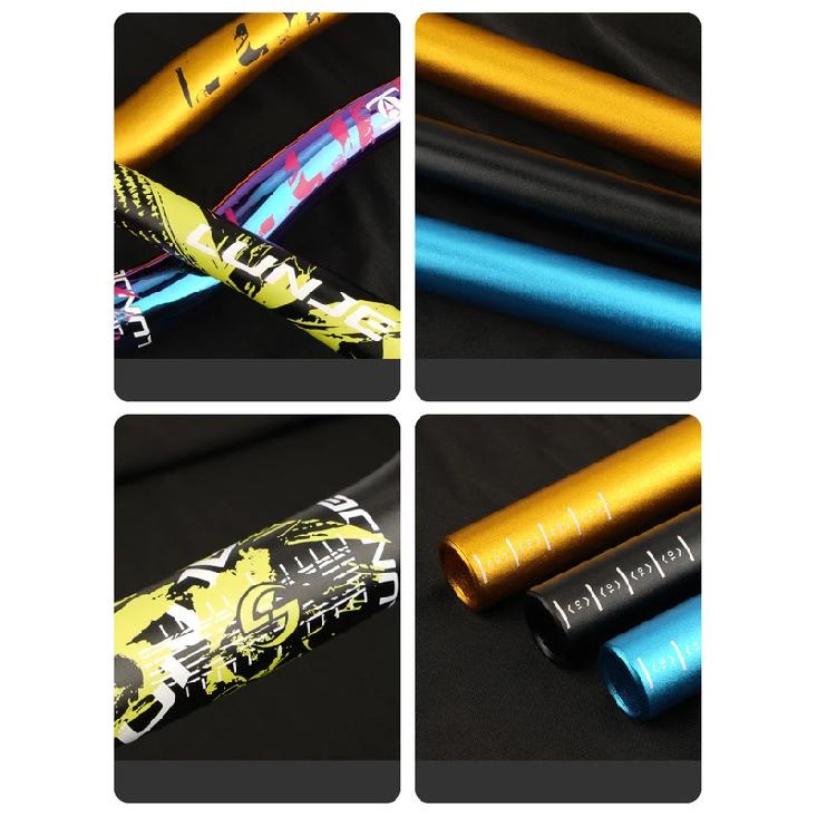 Aluminiumlegierung Fahrradlenker MTB Lenkererhöhung Mountainbike Lenker 720mm 780mm*31.8mm Fahrrad Vierkantteile