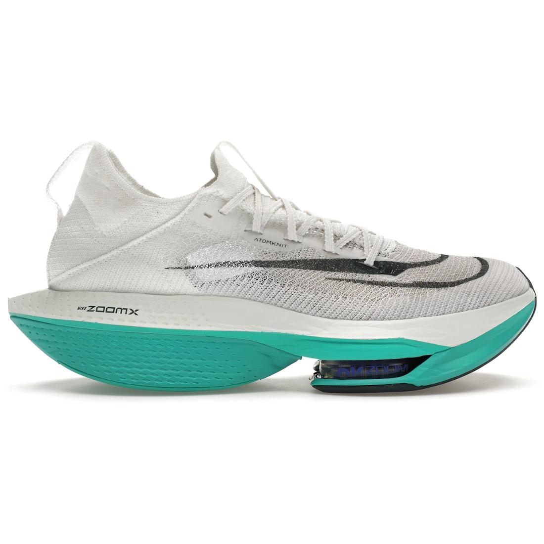 

Sneaker Nike Air Zoom Alphafly Next% 2 White Clear Jade(DN3555-100) 40.5