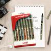 Uni-Ball Eye UB157 0.7 Mm Roller Ball Pens Multicolor Ink Pack of 8 for Office, School & Home Use