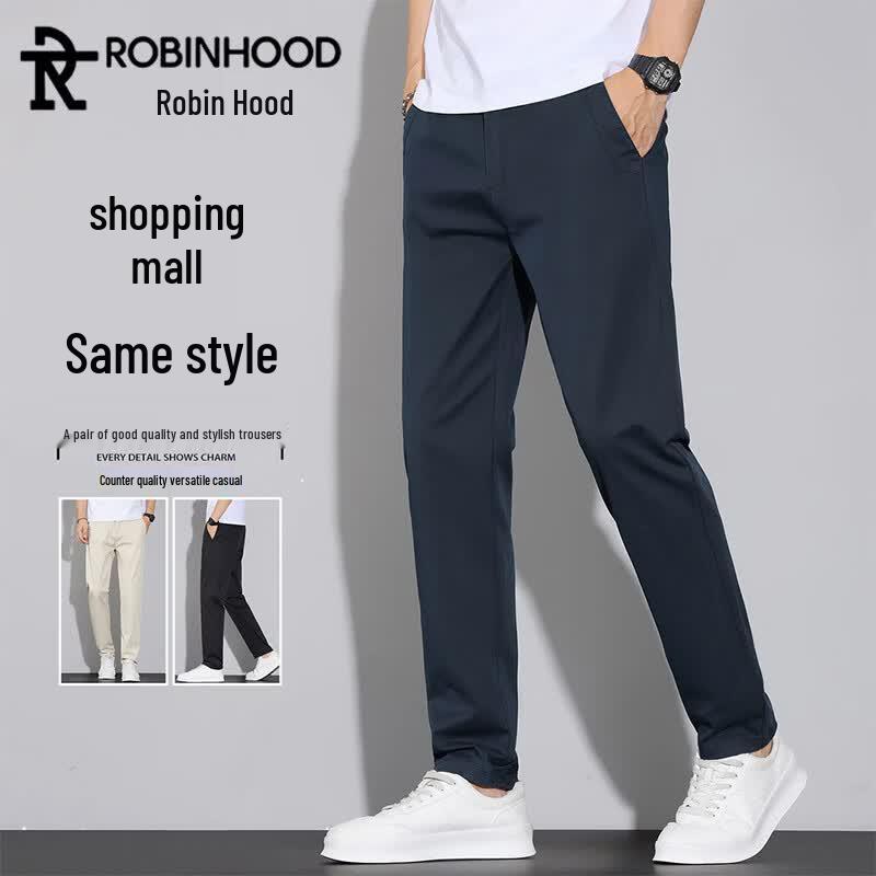 ROBINHOOD Men s Summer Casual Straight-Leg Pants 31
