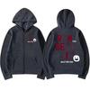 Jin Runseokjin World Tour Hoodie Men Women NEW Vintage Coat Fleece Casual Zip Up Jacket Autumn Winter Oversized Sweatshirts