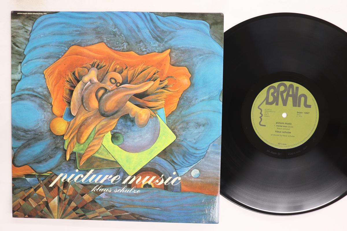 Виниловая пластинка KLAUS SCHULZE Picture Music BRAIN1067 BRAIN 1975 Германия Рок Б/у