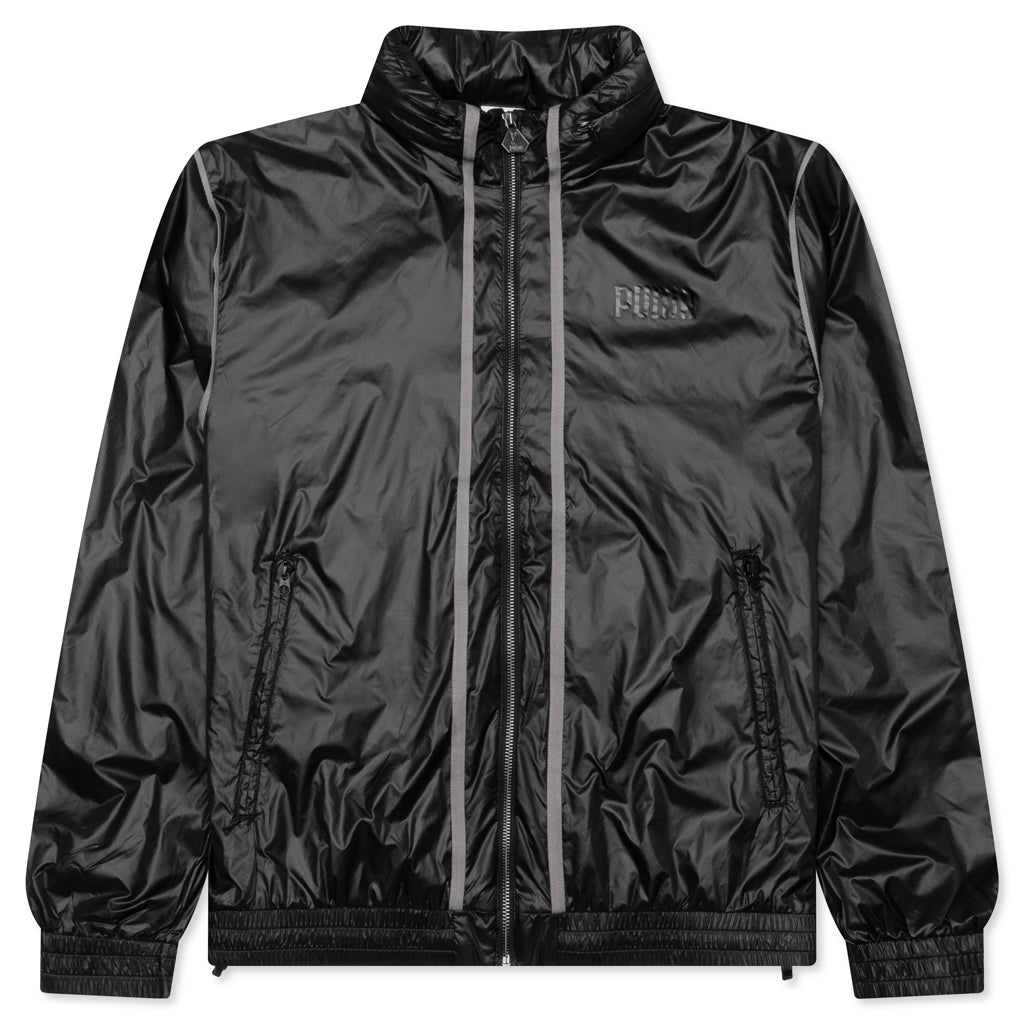PUMA x Skepta Men s Black Shiny Nylon Track Jacket 625704-01 M