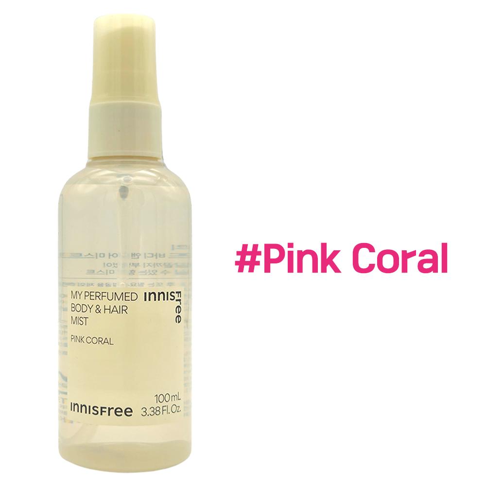 

[INNISFREE] My Perfumed Body & Hair Mist 100ml (1pc) #Pink Coral