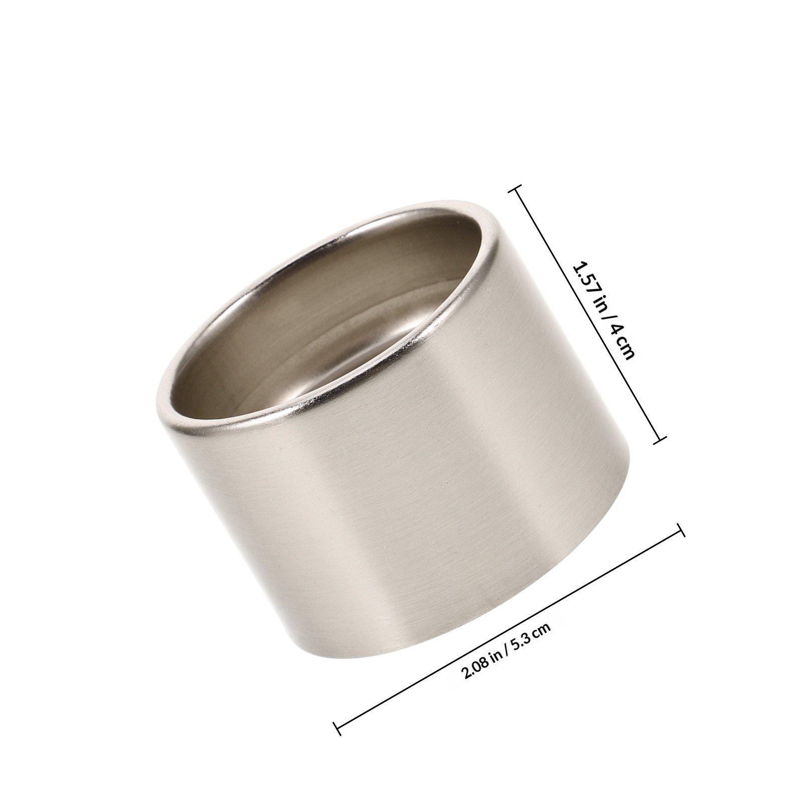 

2Pcs Metal Lamp Shade Collar Rings Nickel Finish for Medium Base Ceramic Sockets E26 E27 Light Socket Shade Rings срібний
