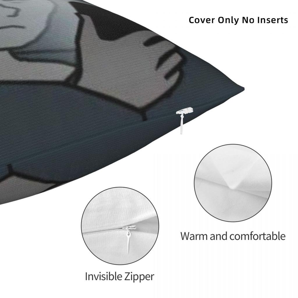 Home Decorations Wojak Meme Pillowcases Accessories Pillow Cover Zipper Multi Size