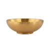 Korean 304 stainless steel noodle bowl commercial gold ramen bowl snail noodle bowl mixed with rice bowl big soup bowl