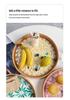 Handmade Rattan Round Light Luxury Tray for Picnic, Fruit, and Candy Storage in the Living Room or Restaurant.